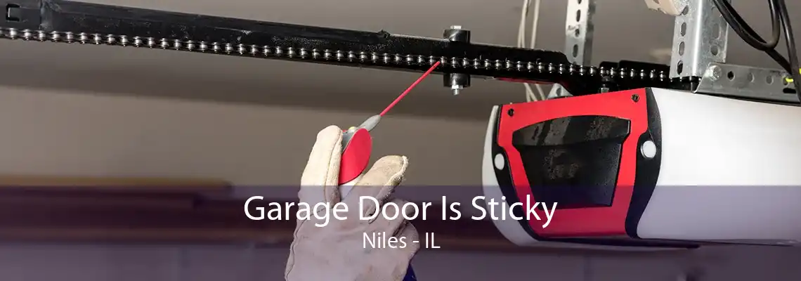 Garage Door Is Sticky Niles - IL