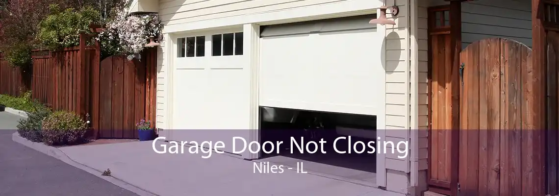 Garage Door Not Closing Niles - IL