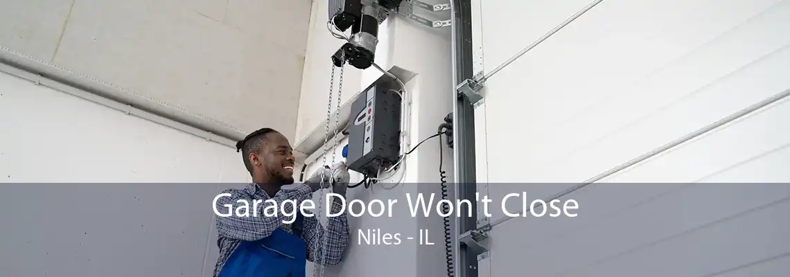 Garage Door Won't Close Niles - IL