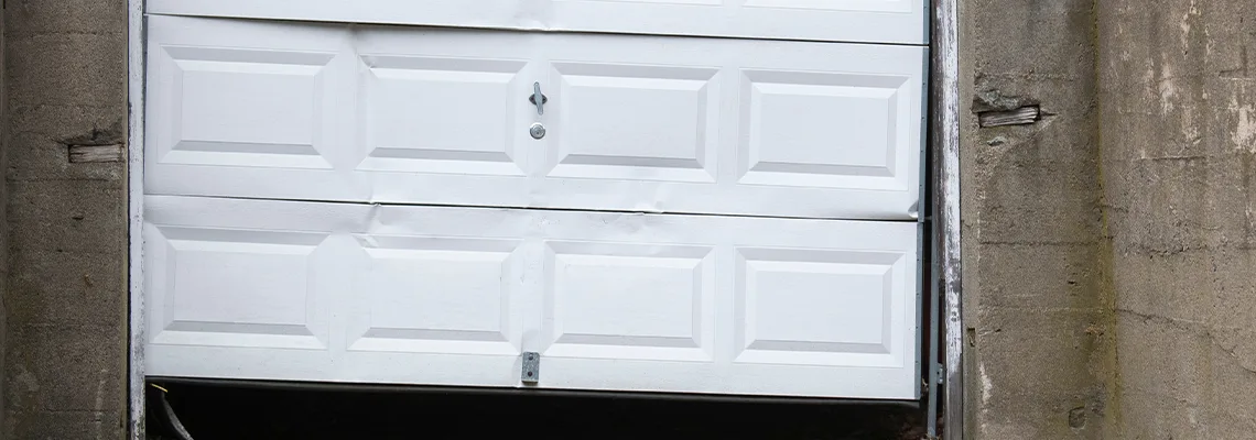 Garage Door Got Hit By A Car Dent Removal in Niles, IL